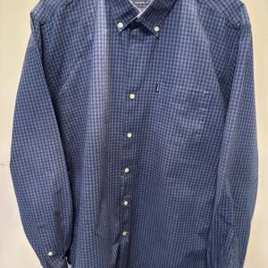 Barbour Navy Gingham Casual Shirt